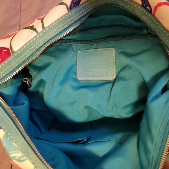 Authentic Colorful Coach Bag - Picture 3 of 3